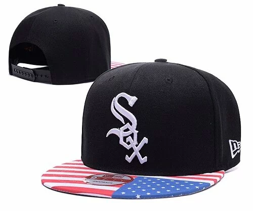 Baseball Chicago White Sox Stitched Snapback Hats 005