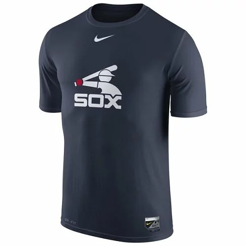 Baseball Chicago White Sox Authentic Collection Legend Logo 1.5 Performance T-Shirt - Navy